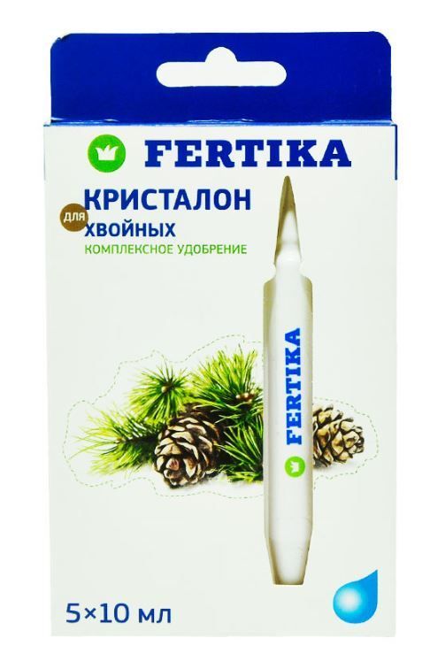 Удобрение Фертика Кристалон для хвойных жидкий 5*10мл (Россия)