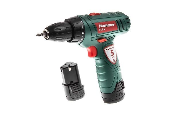Аккумуляторная дрель Hammer Flex ACD12/2LE (Китай) купить