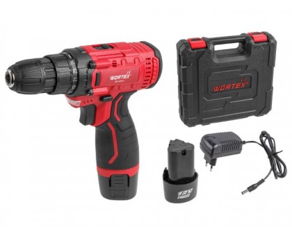 Аккумуляторная дрель-шуруповерт WORTEX LX BD 1215 Li в чемодане (Китай)