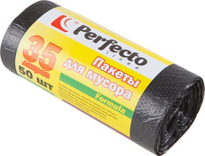 Пакеты для мусора Formula 35л (50 шт) PERFECTO LINEA