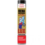 Пена монтажная профессиональная 65л LUX PROFESSIONAL W 840мл (Польша)