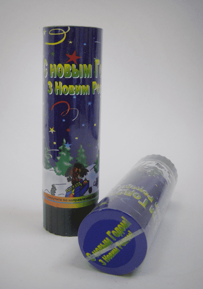Пневмохлопушка, 16 см (400072) (Китай)