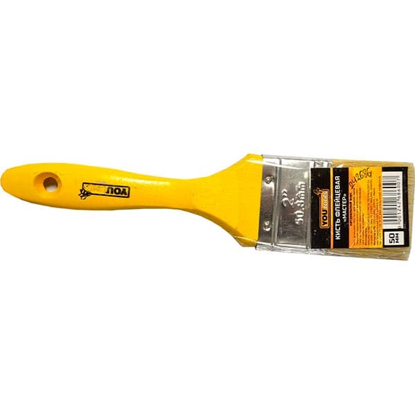 Кисть КФ 50 для эмалей, лаков "Мастер" флейцевая YOURTOOLS (Китай) в Борисове