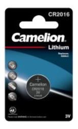 Батарейка Camelion CR2016-BP1 3V 10/1800 (Россия)