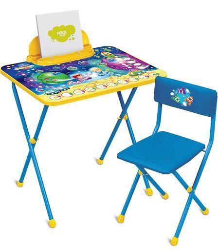 Комплект детской мебели Nika Kids «Математика в космосе», КП2/8 (Россия)