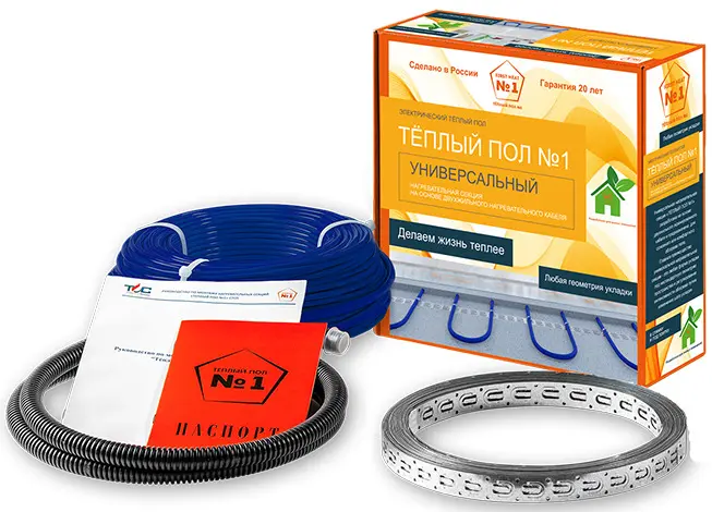 Нагревательная секция 160 Вт/м2 СТСП (Россия)