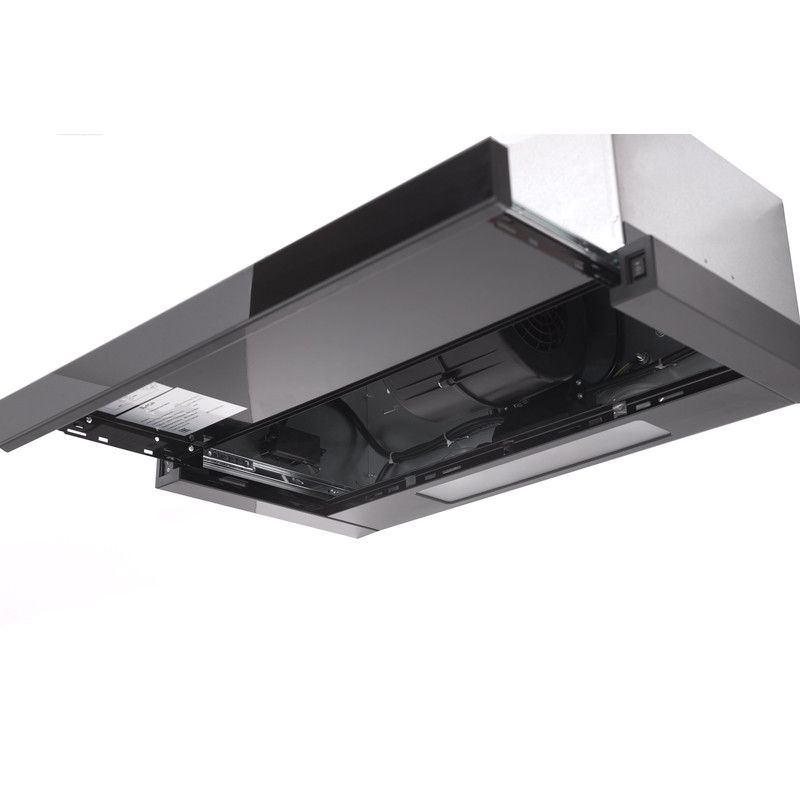 Вытяжка кухонная EXITEQ EX-1076 (черное стекло) (Китай)