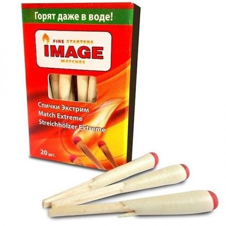 Спички Экстрим (Охотничьи) Image 20 шт, 45 мм (Россия)