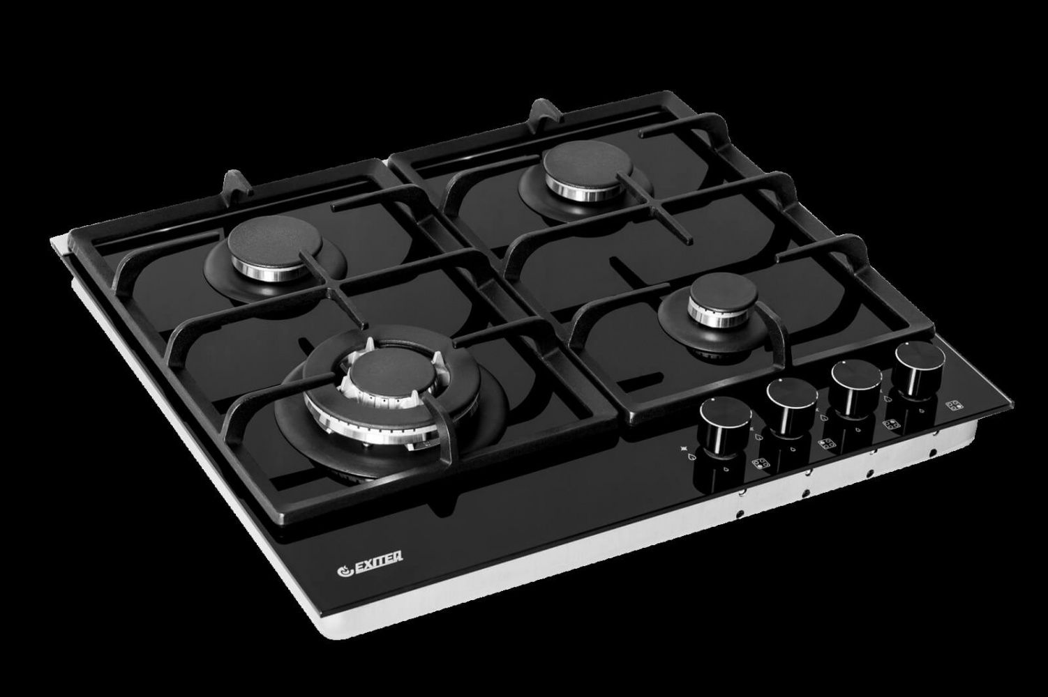 Встраиваемая варочная газовая поверхность EXITEQ PFH 640 STGB-E/B (Китай)