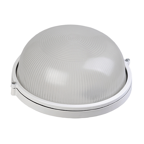 Светильник НПП 6002L (HPL007L) 100W/220V IP54, круг белый (Китай)
