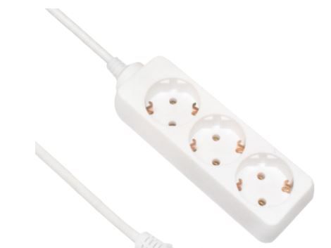 Удлинитель 3,5м 16А/3,5кВт с з/к ПВС 3*0,75 (Китай)