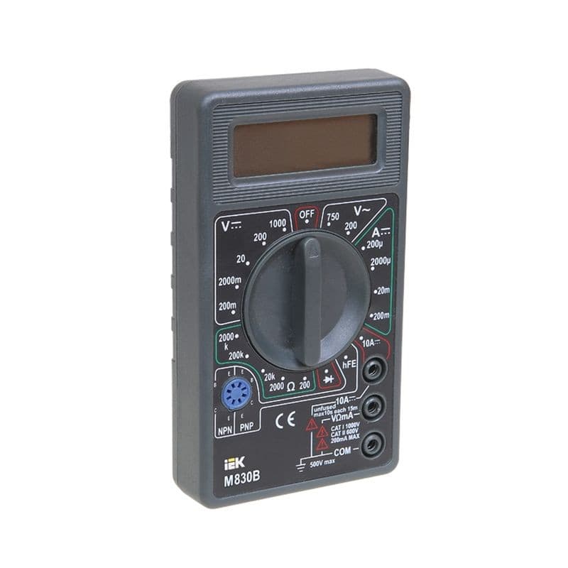 Мультиметр цифровой Universal M830B IEK (Китай)
