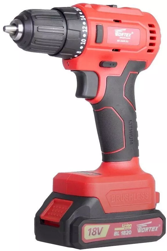 Аккумуляторная дрель-шуруповерт Wortex BD 2025 DLi (Китай)