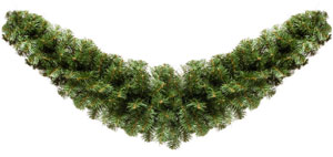 Гирлянда Mag 2000 хвойна зеленая густая  (Беларусь)