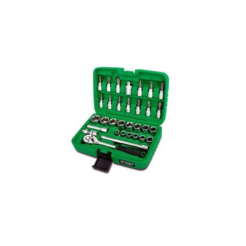 Набор головок и бит 32 предмета 3/8" 12гр. TOPTUL (GCAI3202)
