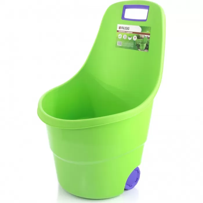 Тележка садовая объем 50л грузоподъемность 30кг Palisad (Россия)