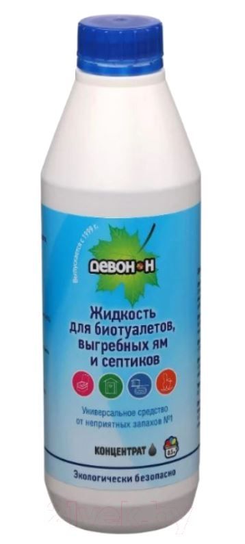 Жидкость Девон - Н для садовых и биотуалетов 0.5л (Россия)