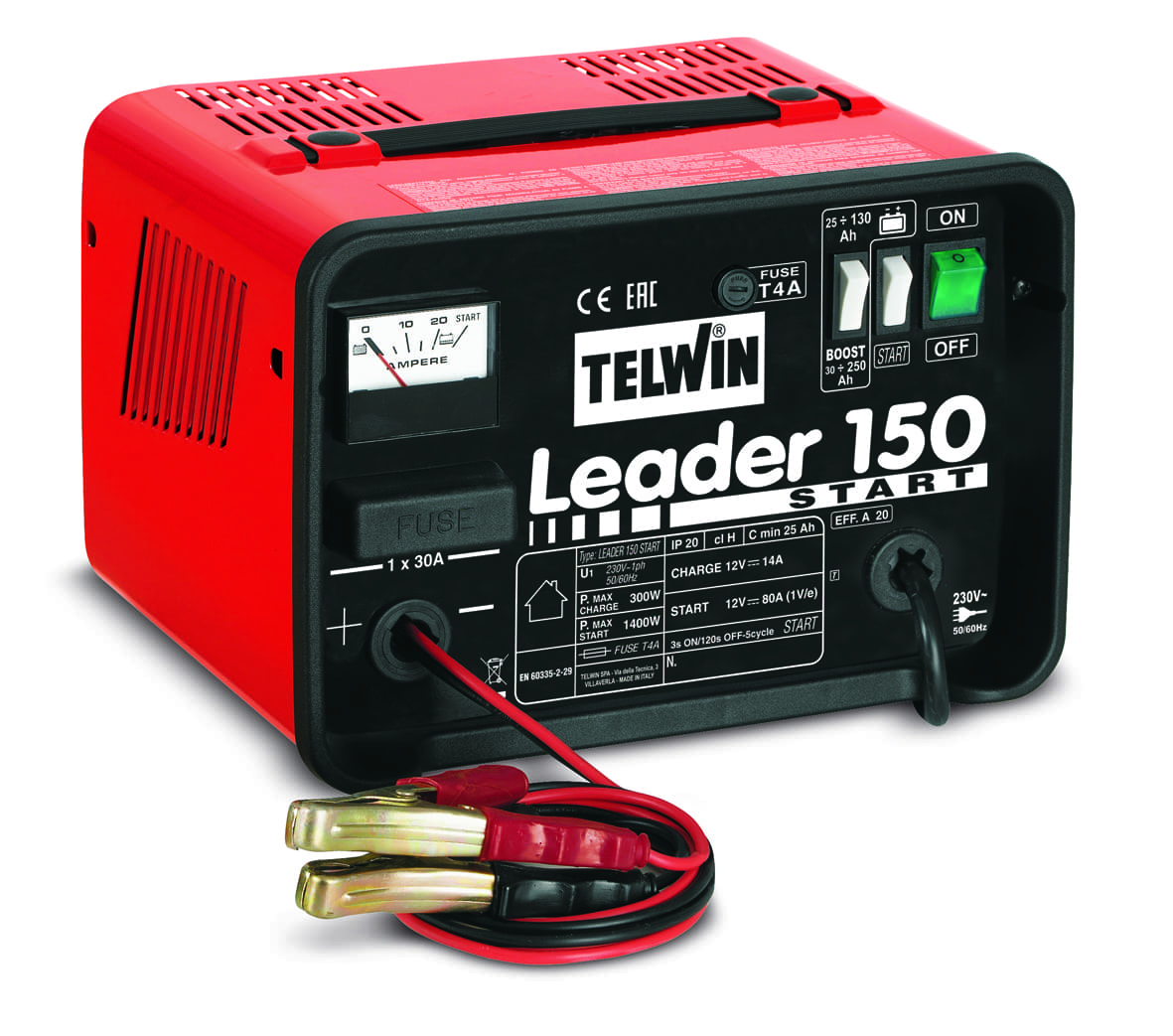Зарядное устройство TELWIN ALASKA 150 12В 807576 (Китай)