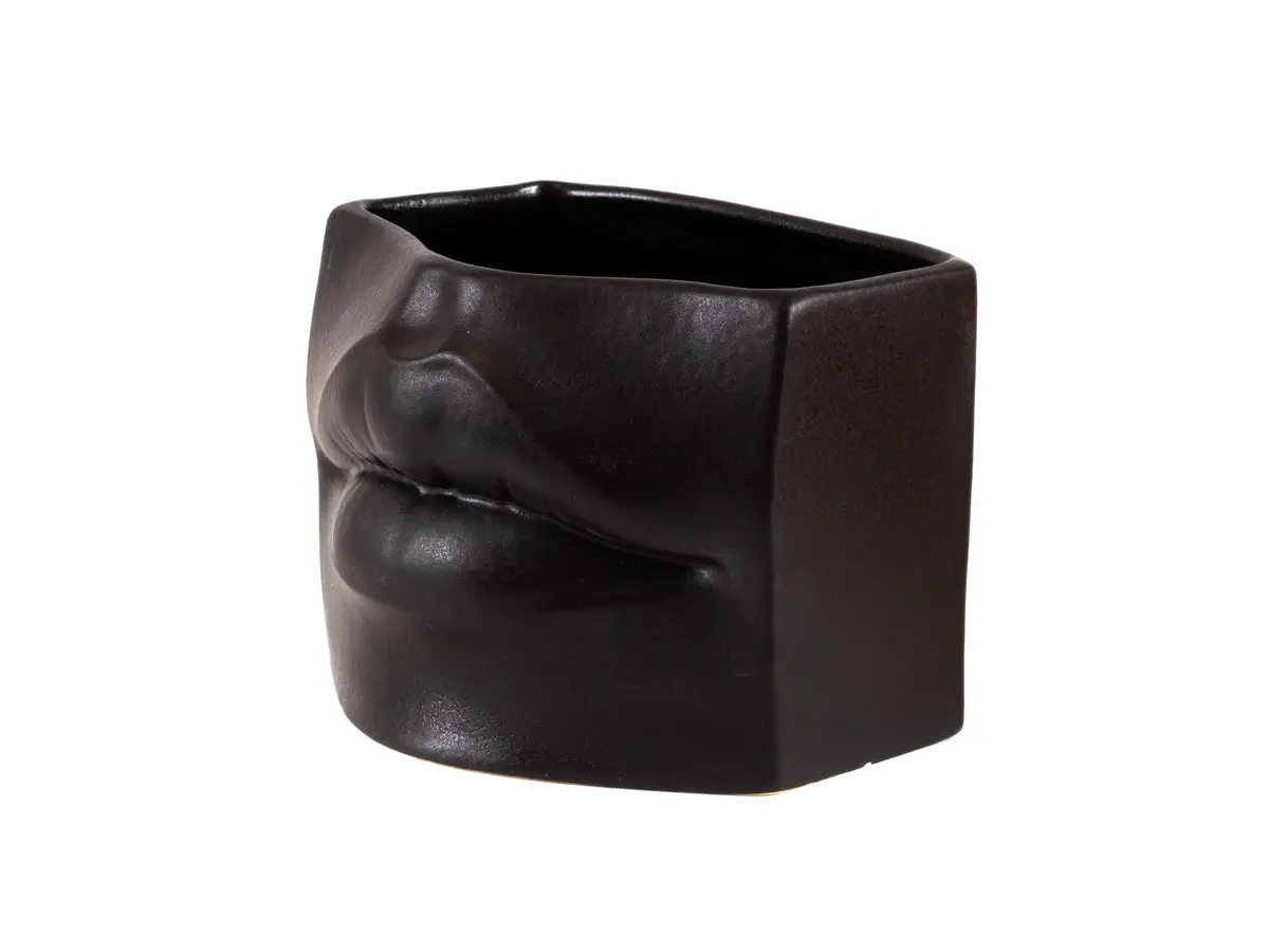 Кашпо керамическое "Губы" (Россия)