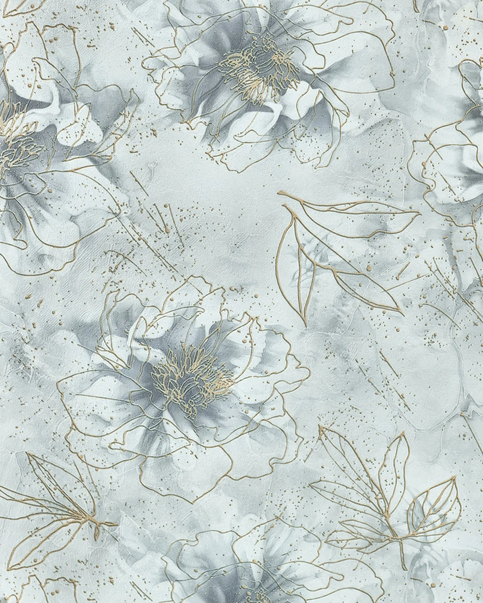 Обои бумажные Флауверс 24ДН1 к-21 0,53х10,05м флористика (Беларусь)