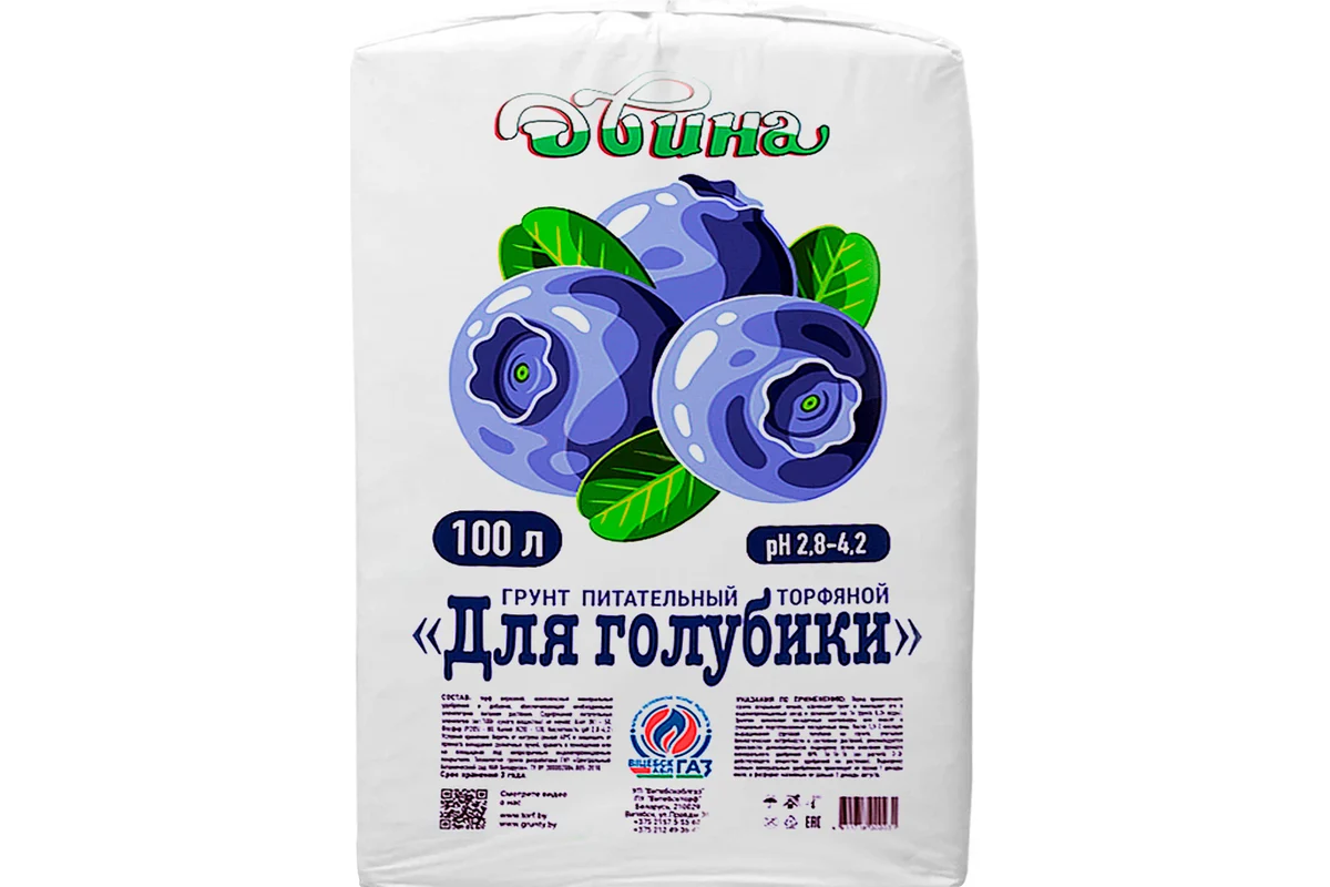 Торф Двина Для голубики 100 л (Беларусь)