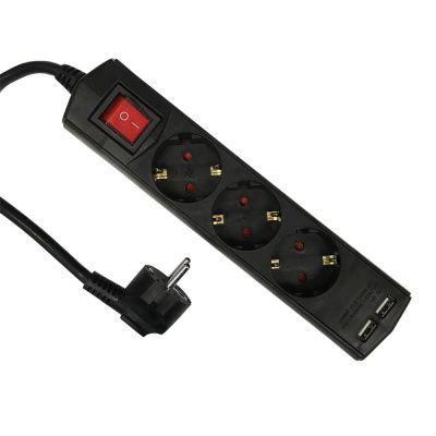 Удлинитель ЭТП 3/2м,16А/3,6 кВт ПВХ 3*1,5 (Китай)