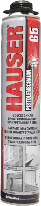 Пена профессиональная  TYTAN  Hauser 65 всесезонная 740 мл (Россия)