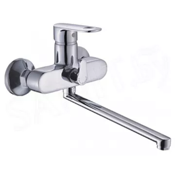  Смеситель для ванны c длинным изливом Wisent WP22201 (Китай)