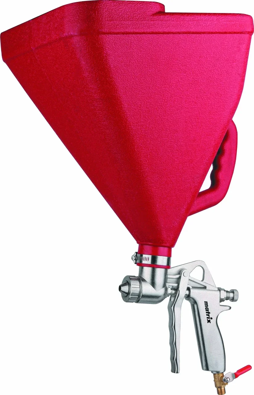 Картушный пистолет для штукатурки, V= 9,5 л, сопла 4, 6 и 8 мм (Китай)