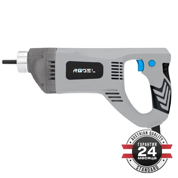Вибратор для бетона электрический RÖGEL CVR-1511 1100Вт 3100об/мин приводной вал 1.5м (Китай)