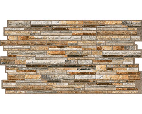 Панель ПВХ Камень Плитняк златолит 980х498мм (Россия)