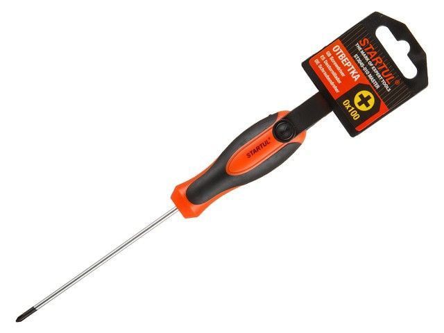 Отвертка "+" №0 100мм PH, STARTUL MASTER ST3045-010 (Китай)