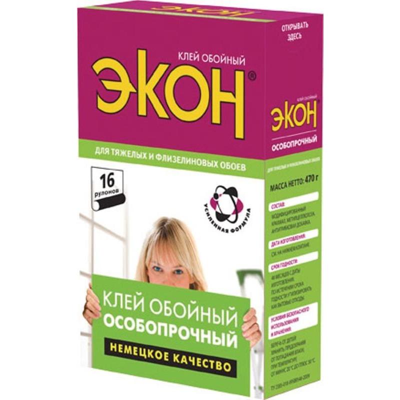 Клей обойный hk"ЭКОН флизелиновый 470 грамм (Россия)