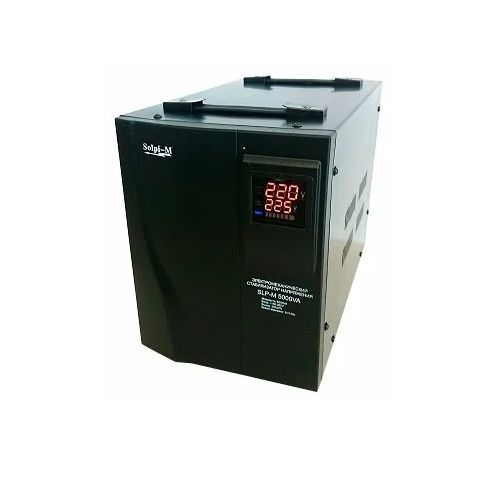 Стабилизатор напряжения Solpi-M SLP-M500VA эл.мех(Россия)