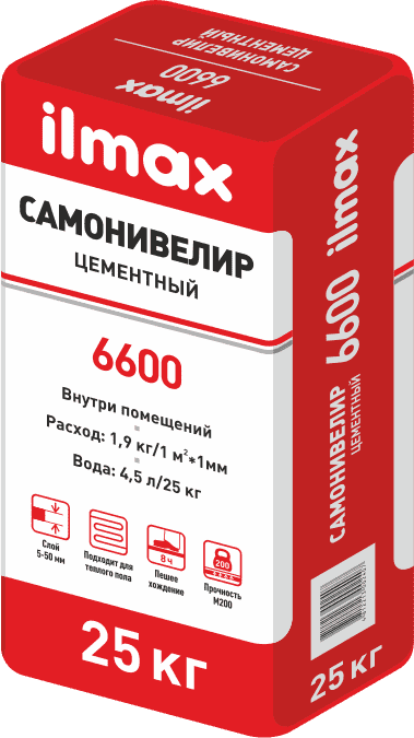 Самонивелир ILMAX 6600 cemplan 25 кг (Беларусь) в Борисове