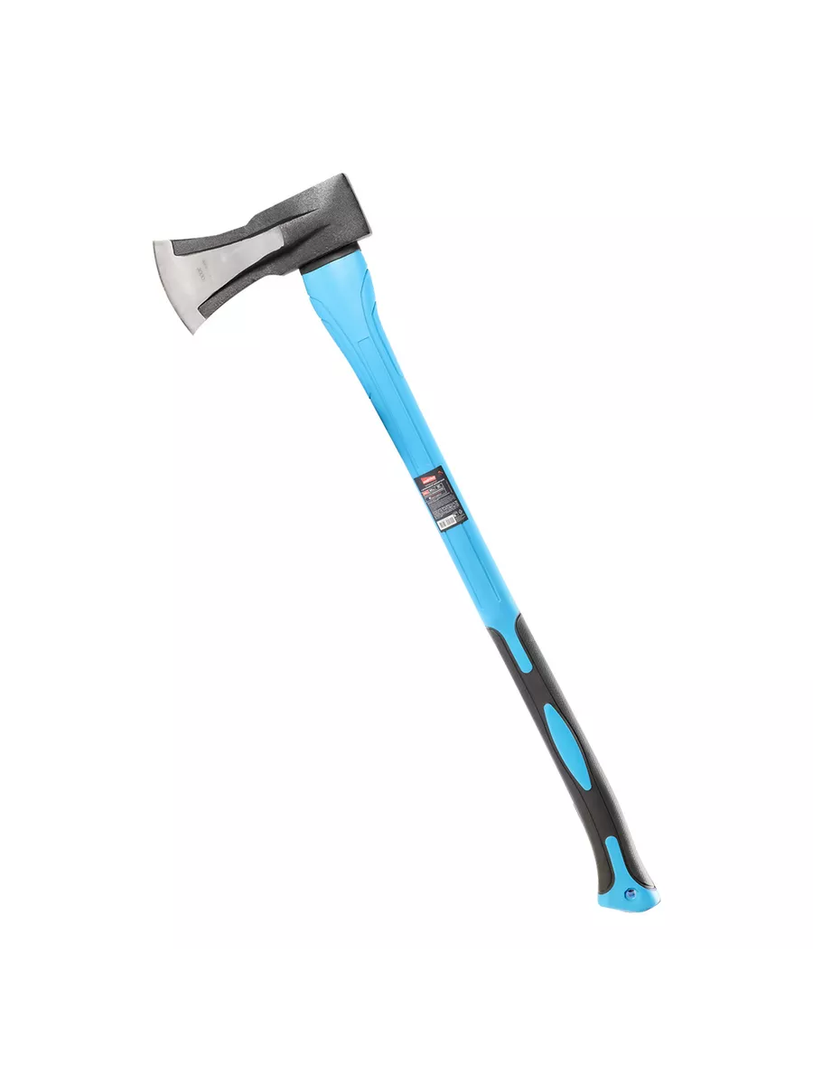 Топор кованный с фиберглассовой резиновой рукояткой Smartbuy tools (Польша)