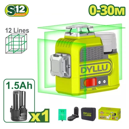 Уровень лазерный самовыравнивающийся DYLLU DTLE8M12 (Китай)
