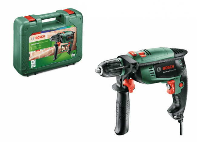 Дрель ударная BOSCH UniversalImpact 700 в чемодане