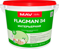 Краска FLAGMAN 34 Интерьерная в Борисове