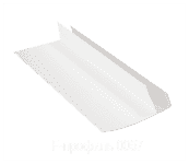 F-профиль 0057 для панелей ПВХ Ю-Пласт длина 3м белый (Беларусь)
