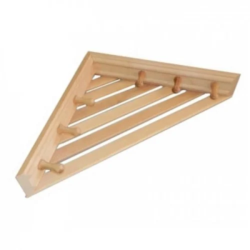 Полка угловая с вешалкой 6 рожков М-47 (Россия)