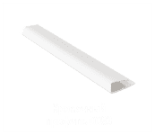 Кромочный профиль 0083 для панелей ПВХ Ю-Пласт длина 3м белый (Беларусь)