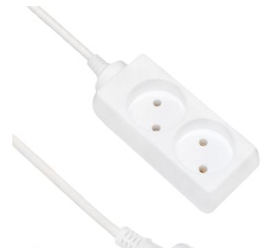 Удлинитель 2 ПВС 2*0,75 POWERMAN (Китай)