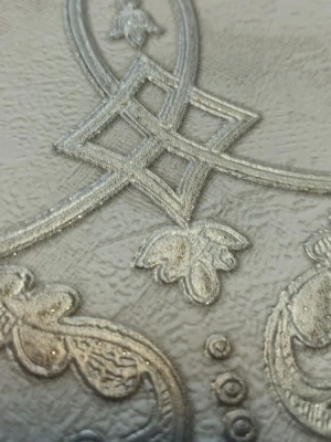 Обои бумажные тисненые дуплекс Антуан 12 двухслойные 0,53х10,05м (Беларусь)