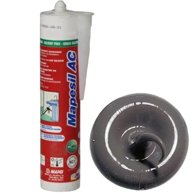 Герметик силиконовый MAPEI Mapesil AC№114 антраци 310 мл (Италия)