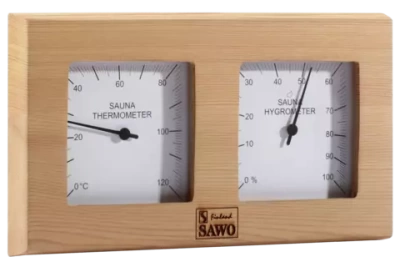 Термогигрометр квадратный SAWO 224-THD (Россия)