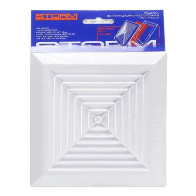 Вентрешетка потолочная 170х170 STORM (Беларусь)