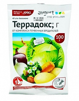 Средство от почвенных  вредителей Террадокс 100 гр (Россия)