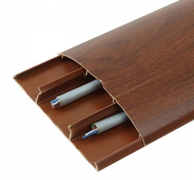 Наличник с кабель-каналом 70мм 2,2м Идеал 341 Ольха (Россия)