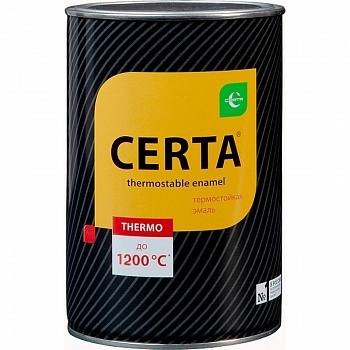 Эмаль термостойкая CERTA-PREMIUM до 1200°С в Борисове